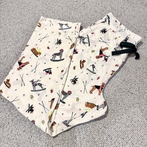 Joyspun Flannel Pajama Pants with Pockets 8-10